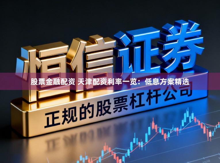 股票金融配资 天津配资利率一览：低息方案精选