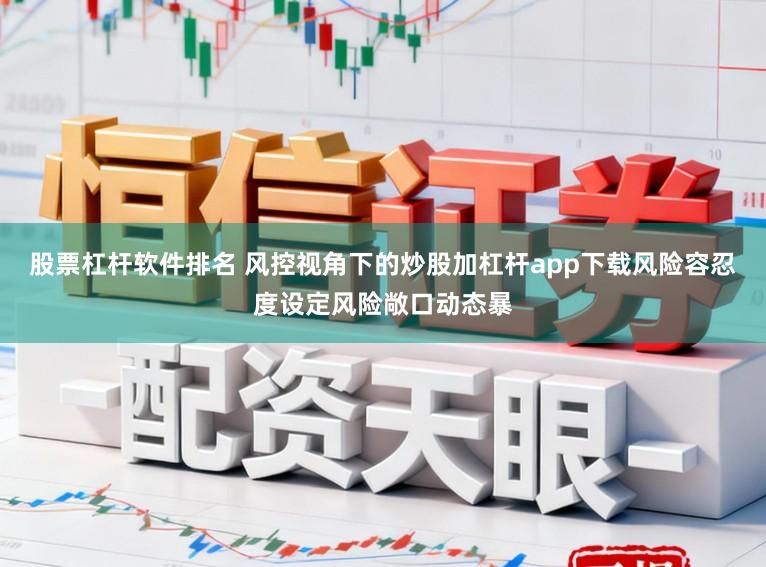 股票杠杆软件排名 风控视角下的炒股加杠杆app下载风险容忍度设定风险敞口动态暴