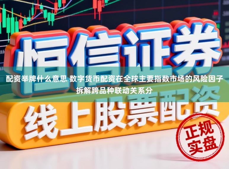 配资举牌什么意思 数字货币配资在全球主要指数市场的风险因子拆解跨品种联动关系分