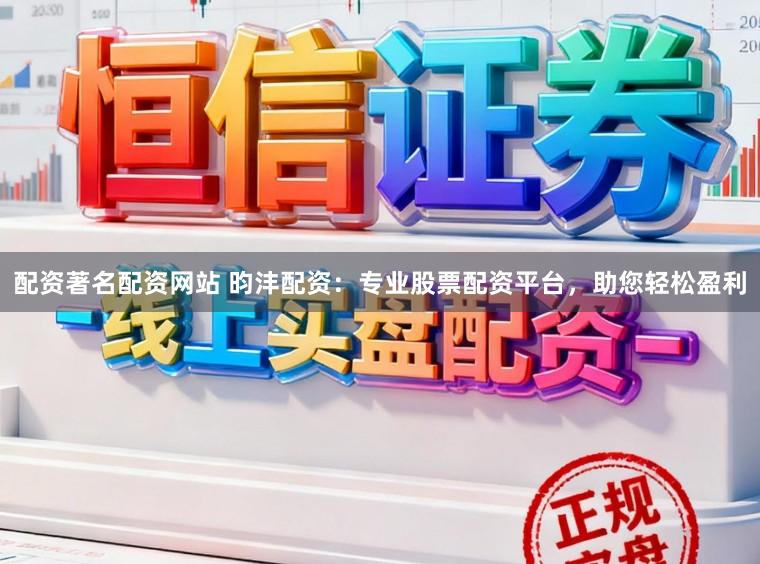 配资著名配资网站 昀沣配资：专业股票配资平台，助您轻松盈利