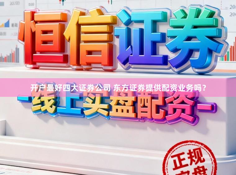 开户最好四大证券公司 东方证券提供配资业务吗？